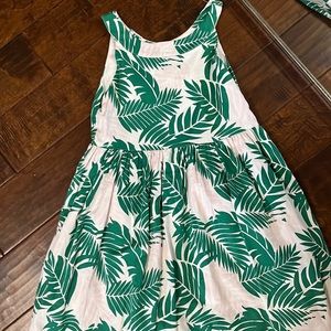 Janie and Jack girls palm dress